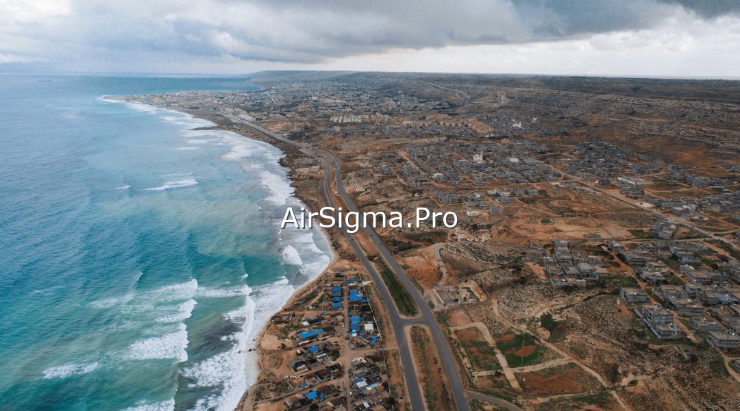 Sky photo for the city of Benghazi